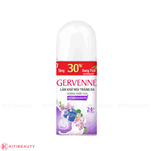 Lăn khử mùi trắng da Gervenne 65ml